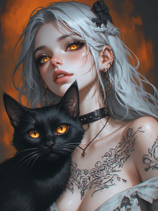 CAT WARLOCK: This Darklord Feasts Upon Horror